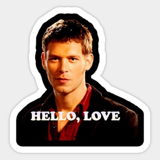 Niklaus Hello Love Sticker